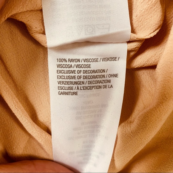 NWOT Women’s LOGO Lavish Blush Blouse Size Medium - Picture 5 of 5